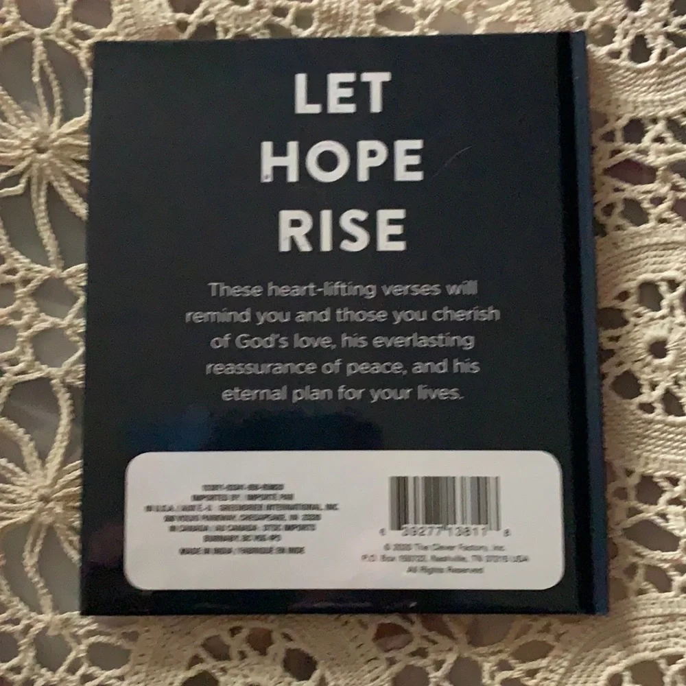Table Devotional Book - Let Hope Rise Brand New